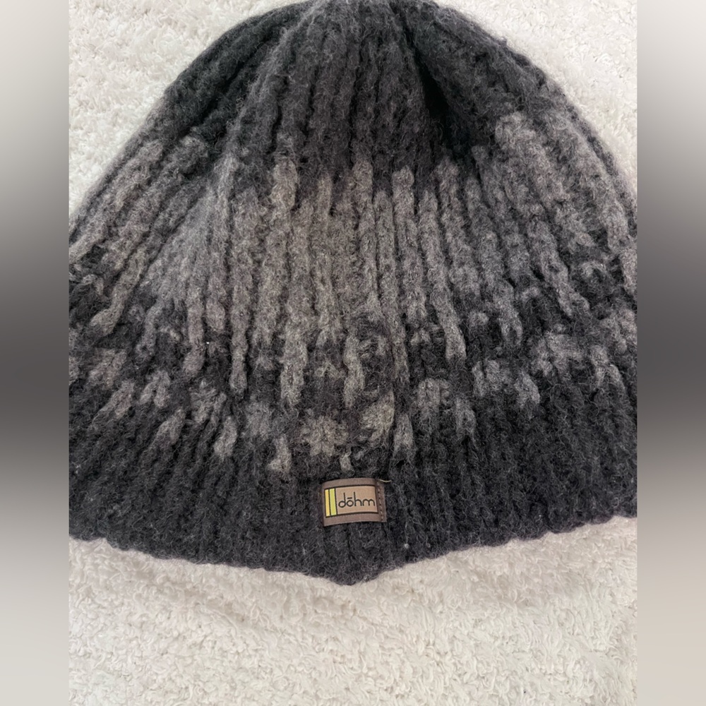 Dohm Wool Snow Ski Cap with fleece lining